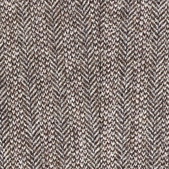 Vintage Kuppenheimer Mens 44R Herringbone Wool Blazer Jacket Brown Quiet Luxury - Picture 12 of 16